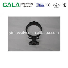 ISO and CE approved butterfly valve body iron cast